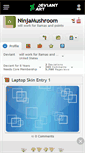 Mobile Screenshot of ninjamushroom.deviantart.com