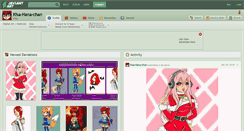 Desktop Screenshot of kisa-hana-chan.deviantart.com