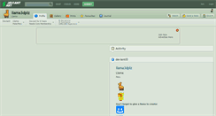 Desktop Screenshot of llama3dplz.deviantart.com