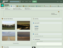 Tablet Screenshot of memat.deviantart.com