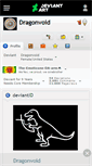 Mobile Screenshot of dragonvoid.deviantart.com