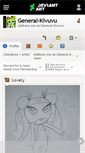 Mobile Screenshot of general-kivuvu.deviantart.com