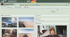 Desktop Screenshot of hereyesmydreams.deviantart.com