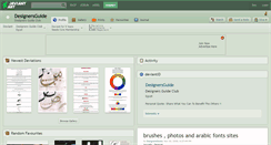 Desktop Screenshot of designersguide.deviantart.com