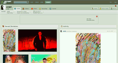 Desktop Screenshot of erdali.deviantart.com