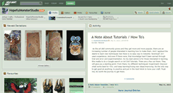 Desktop Screenshot of hopefulmonsterstudio.deviantart.com