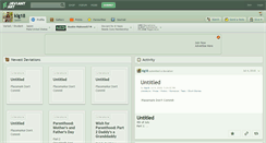Desktop Screenshot of klg18.deviantart.com