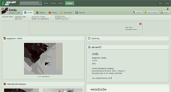 Desktop Screenshot of cmilo.deviantart.com