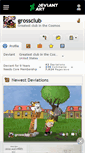 Mobile Screenshot of grossclub.deviantart.com