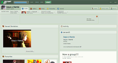 Desktop Screenshot of izaya-x-namie.deviantart.com