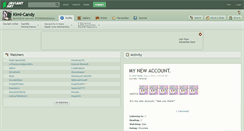 Desktop Screenshot of kimi-candy.deviantart.com