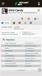Mobile Screenshot of kimi-candy.deviantart.com
