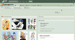 Desktop Screenshot of fightinggenerica.deviantart.com