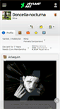 Mobile Screenshot of doncella-nocturna.deviantart.com