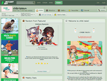 Tablet Screenshot of chibi-tales.deviantart.com