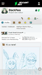 Mobile Screenshot of blackpass.deviantart.com