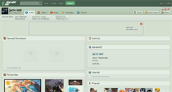 Desktop Screenshot of jacin-tatt.deviantart.com