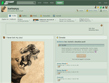 Tablet Screenshot of korinoryu.deviantart.com
