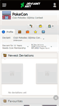 Mobile Screenshot of pokecon.deviantart.com
