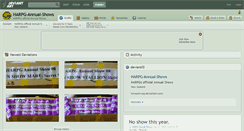 Desktop Screenshot of harpg-annual-shows.deviantart.com