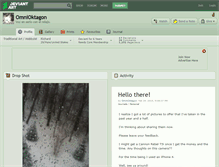 Tablet Screenshot of omnioktagon.deviantart.com