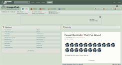 Desktop Screenshot of knouge4evah.deviantart.com
