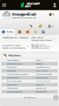 Mobile Screenshot of knouge4evah.deviantart.com