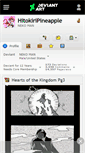 Mobile Screenshot of hitokiripineapple.deviantart.com