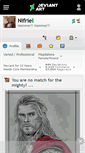 Mobile Screenshot of nifriel.deviantart.com
