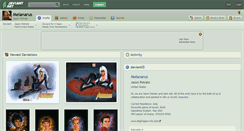 Desktop Screenshot of melanarus.deviantart.com