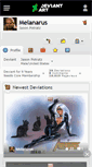 Mobile Screenshot of melanarus.deviantart.com