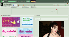 Desktop Screenshot of lorrainerosado.deviantart.com
