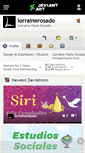 Mobile Screenshot of lorrainerosado.deviantart.com