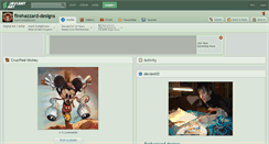 Desktop Screenshot of firehazzard-designs.deviantart.com