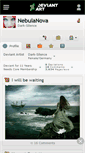 Mobile Screenshot of nebulanova.deviantart.com