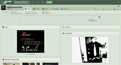 Desktop Screenshot of nightbreeze-kira.deviantart.com