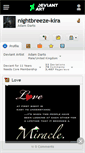 Mobile Screenshot of nightbreeze-kira.deviantart.com