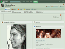 Tablet Screenshot of priestesscharis.deviantart.com