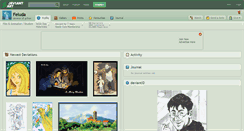 Desktop Screenshot of feluda.deviantart.com