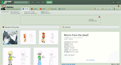 Desktop Screenshot of kaduku.deviantart.com