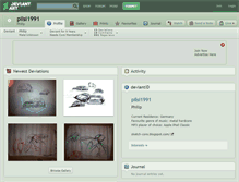 Tablet Screenshot of pilsi1991.deviantart.com