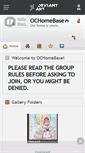 Mobile Screenshot of ochomebase.deviantart.com