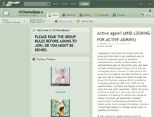 Tablet Screenshot of ochomebase.deviantart.com