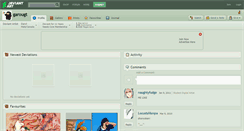 Desktop Screenshot of garougt.deviantart.com