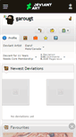 Mobile Screenshot of garougt.deviantart.com