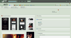 Desktop Screenshot of geor92.deviantart.com