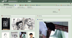 Desktop Screenshot of barisahin.deviantart.com