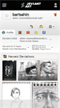 Mobile Screenshot of barisahin.deviantart.com