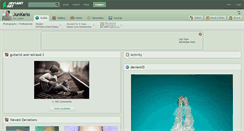 Desktop Screenshot of junkarlo.deviantart.com