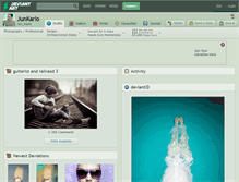 Tablet Screenshot of junkarlo.deviantart.com